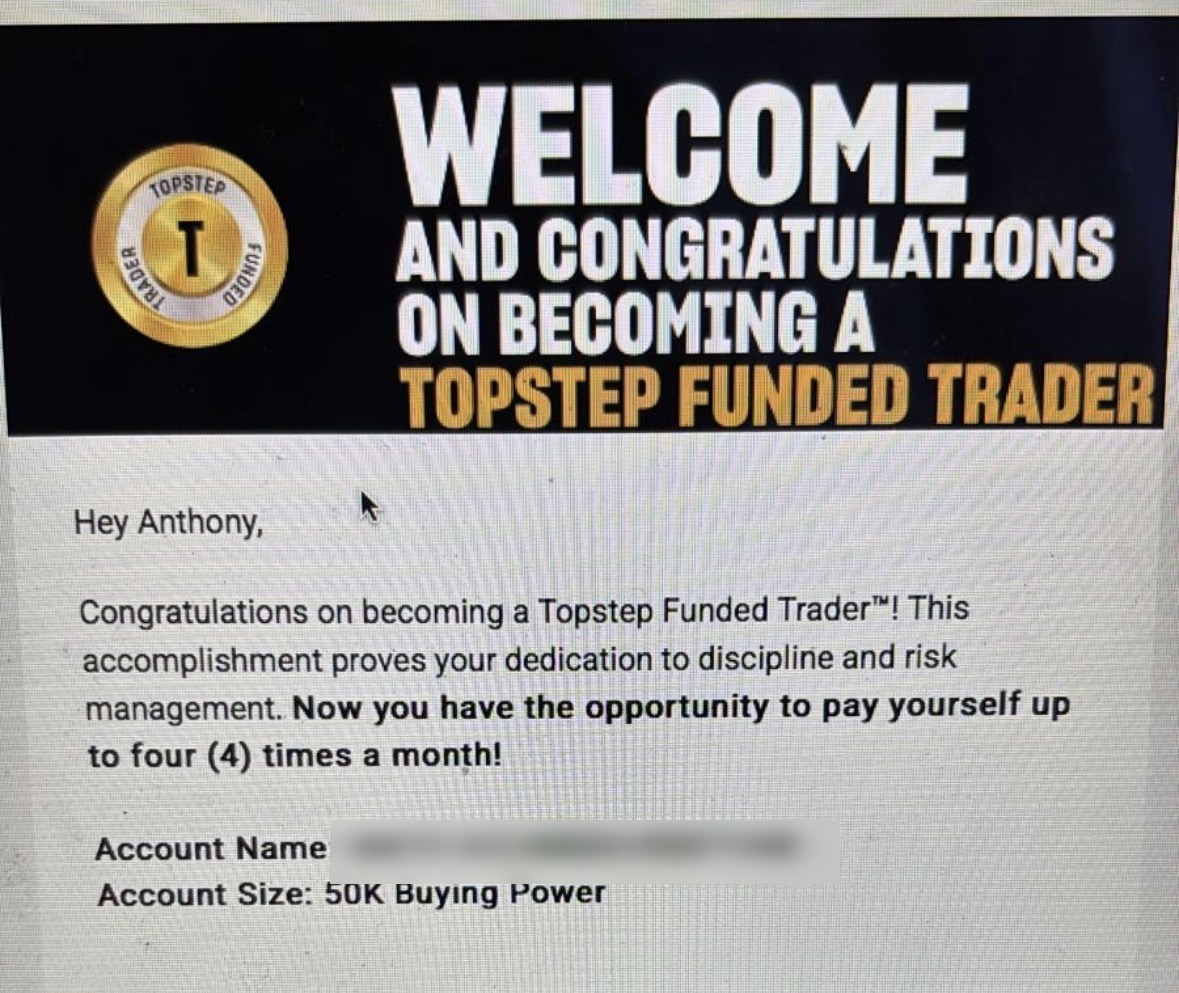 Compte de trading financé et certifié — élève KORP X